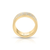 Pierścionek złoty z diamentami