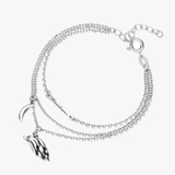 Bransoleta srebrna Freedom