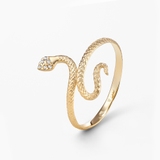 Pierścionek złoty Alchemia