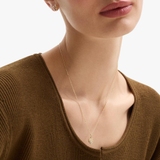 Wisiorek złoty ażurowe serce