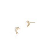 Kolczyki srebrne pozłacane