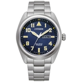 ZEGAREK CITIZEN MILITARY SUPER TITANIUM
