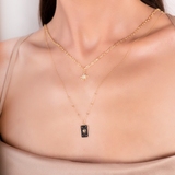 Naszyjnik złoty Alchemia