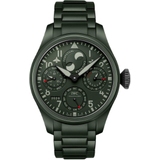 ZEGAREK IWC SCHAFFHAUSEN BIG PILOT'S PERPETUAL CALENDAR TOP GUN WOODLAND