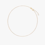 Bransoleta złota na nogę