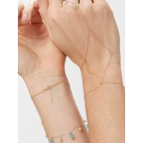 Bransoleta złota z pierścionkiem