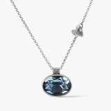 Naszyjnik srebrny Motyle