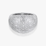 Pierścionek srebrny z cyrkoniami