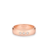 Obrączka złota z brylantami PROMISO