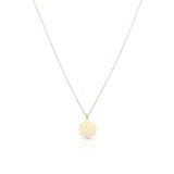 Naszyjnik srebrny pozłacany