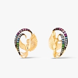 Kolczyki złote Preludium Paradise Birds