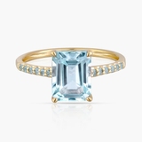 Pierścionek złoty Maria Antonina