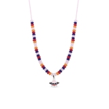 Naszyjnik srebrny z motywem UFO