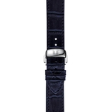 Skórzany niebieski pasek Tissot 19 mm