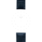 Tissot niebieski pasek skórzany 19 mm