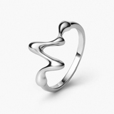 Pierścionek srebrny Modern