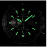 ZEGAREK VOSTOK EUROPE ALMAZ SPACE STATION DUAL TIME