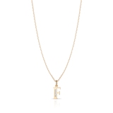 Wisiorek złoty literka F