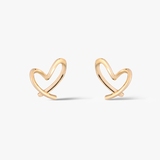 Kolczyki złote serca