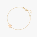 Bransoletka złota z kwiatuszkiem