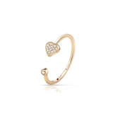 Pierścionek srebrny pozłacany W.KRUK