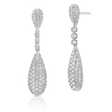 Kolczyki srebrne z cyrkoniami Emblems