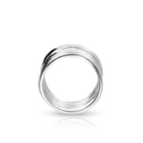 Pierścionek srebrny ażurowy