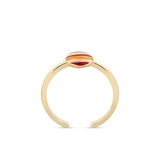 Pierścionek srebrny z motywem planety