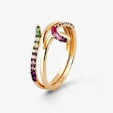 Pierścionek złoty Preludium Paradise Birds