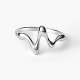 Pierścionek srebrny Modern