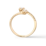 Pierścionek złoty Recarlo