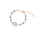 Bransoleta sznurkowa z motywem chmurki