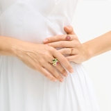 Pierścionek złoty KOI