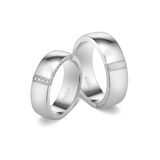 Komplet obrączek złotych EDGE