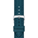 Tissot niebieski pasek skórzany 21 mm