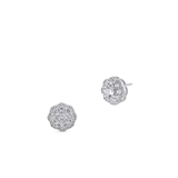 Kolczyki srebrne z cyrkoniami