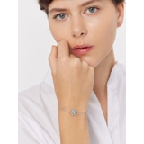 Bransoletka srebrna Laguna