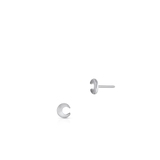 Kolczyki srebrne geometryczne