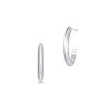 Kolczyki srebrne koła