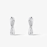 Kolczyki złote z diamentami