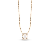 Naszyjnik złoty z cyrkoniami