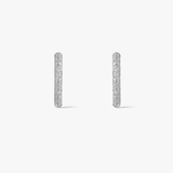 Kolczyki srebrne ażurowe