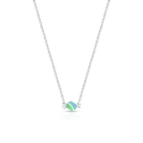 Naszyjnik srebrny cukierek