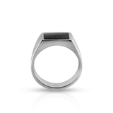 Sygnet ze stali męski