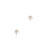 Kolczyki złote z cyrkoniami Ceremonials