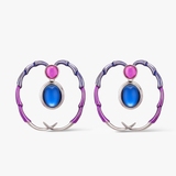 Kolczyki srebrne Imaginarium