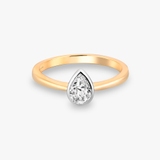 Pierścionek złoty Nuova