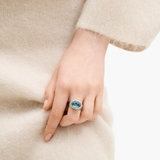 Pierścionek srebrny Motyle