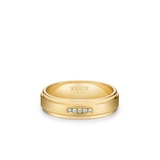 Obrączka złota TOTUS damska