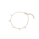 Bransoletka srebrna pozłacana W.KRUK